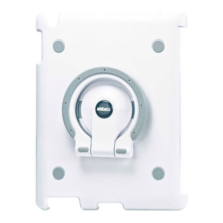 Aidata Aidata ISP302WG Multifunction Stand for iPad 2, 3 & 4, White Shell with White and Gray Ring ISP302WG